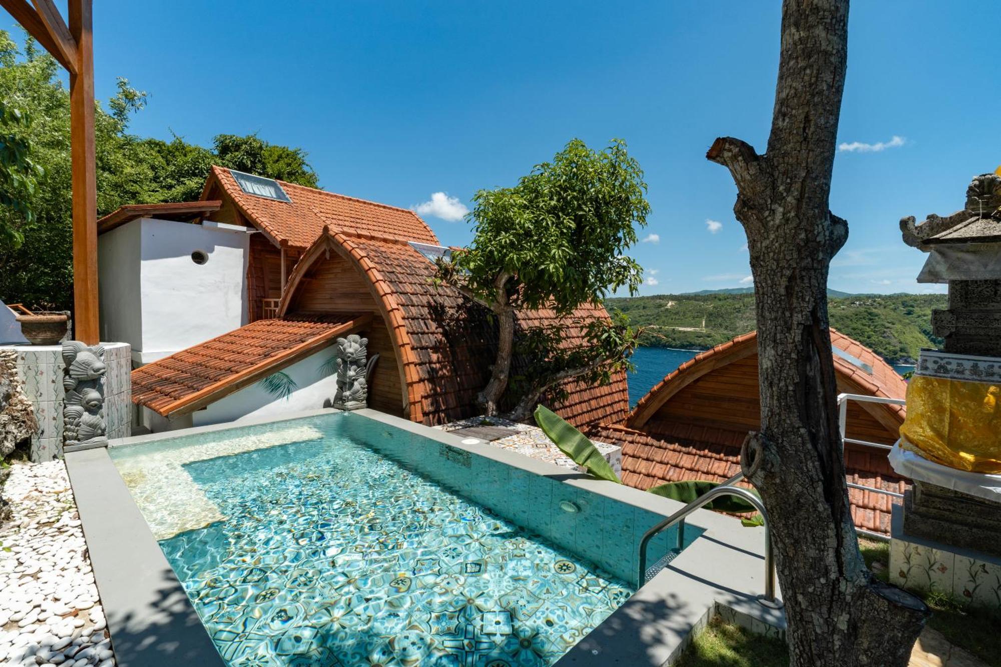 Butterfly Villas Nusa Ceningan 蓝梦岛 外观 照片
