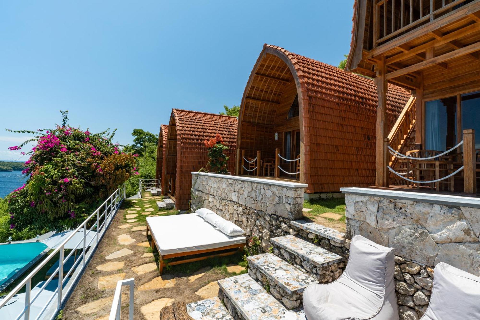 Butterfly Villas Nusa Ceningan 蓝梦岛 外观 照片