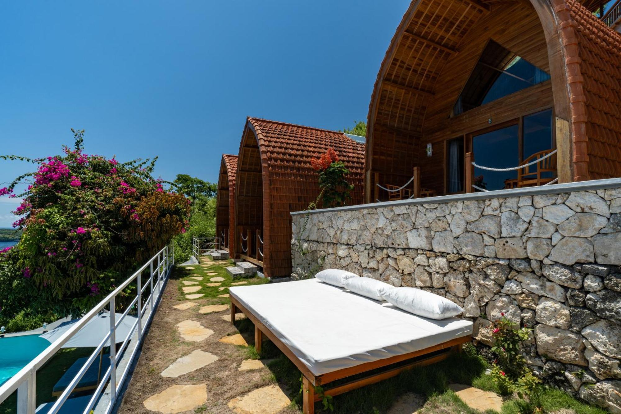 Butterfly Villas Nusa Ceningan 蓝梦岛 外观 照片
