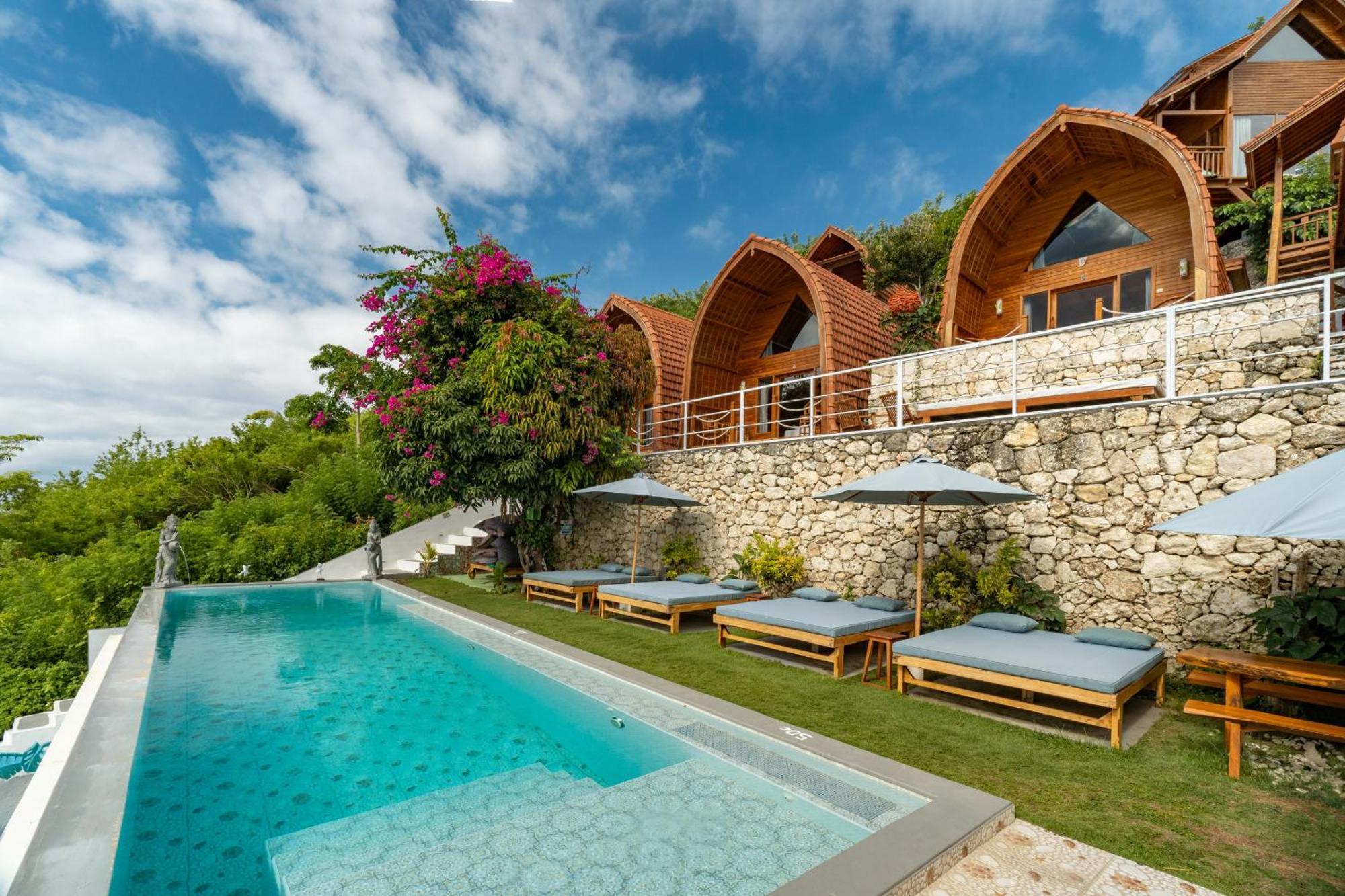 Butterfly Villas Nusa Ceningan 蓝梦岛 外观 照片